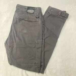 DU/ER‎ DUER Pants Mens 34x32 Live Free Adventure Pant Relaxed Charcoal Grey